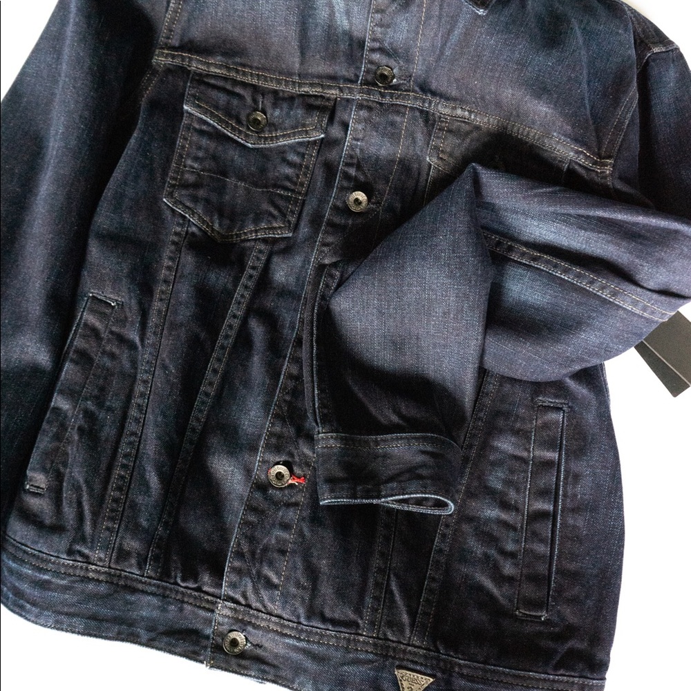 Guess Dark Denim Jacket